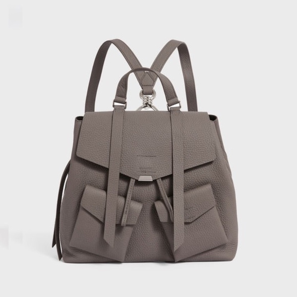 AllSaints Captain Lea Leather Backpack Bag